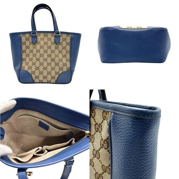 Gucci Bree Beige Canvas Handbag (Pre-Owned) - Picture 3 of 5